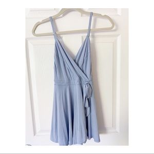 Kimchi Blue Pale Blue Romper